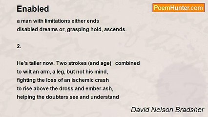 David Nelson Bradsher - Enabled