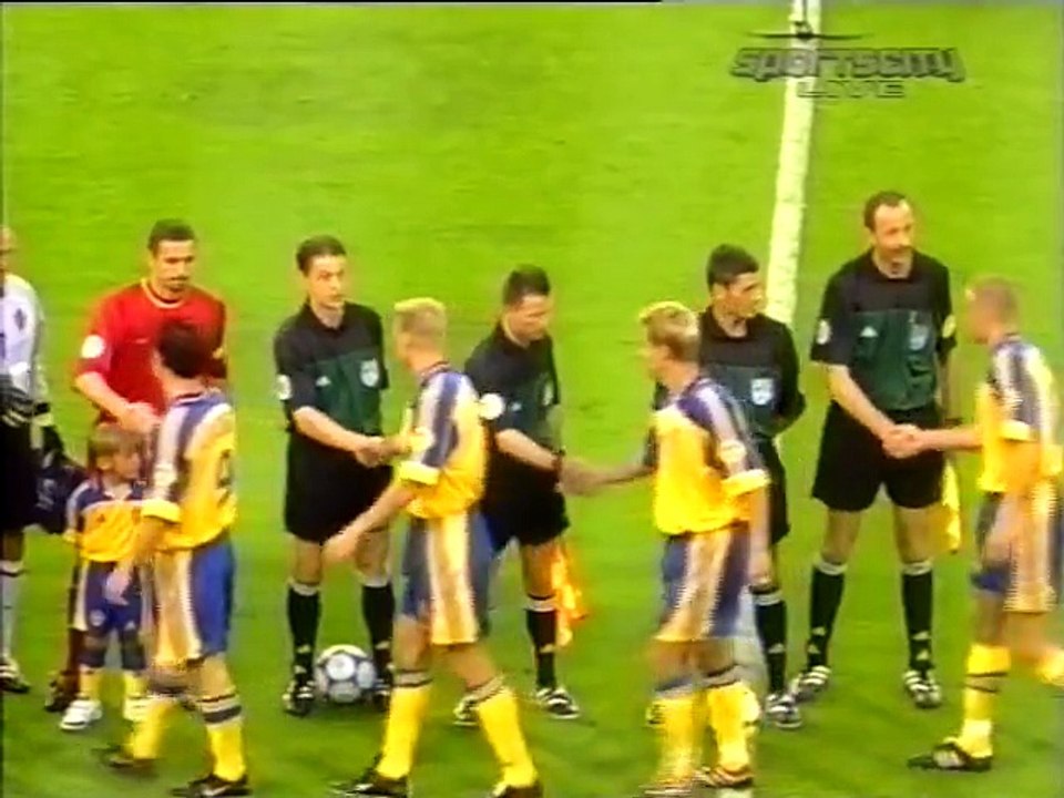 UEFA EURO 2000 Group B Day 1 - Belgium vs Sweden