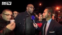 Football / PSG-OM : Teddy Riner, un supporter comblé - 09/11