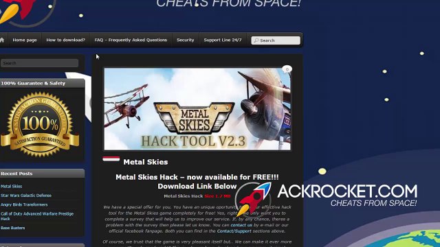 Metal Skies Hack Tool Trucos [Android/iOS]