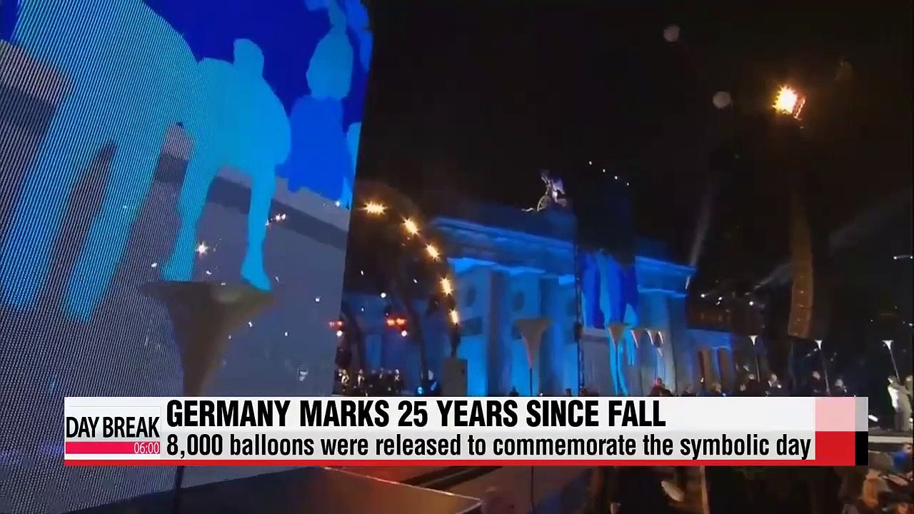 Germany marks anniversary of fall of the Berlin Wall