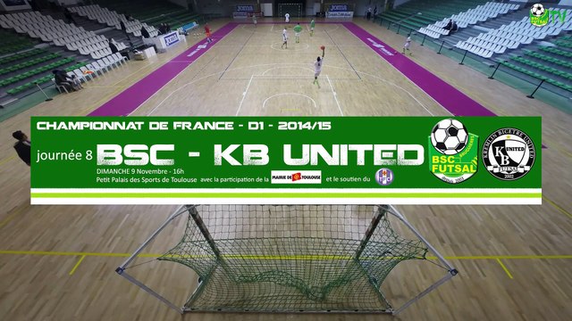 Bruguières SC Futsal vs KB United - Journée 8 - D1 Futsal - Les Buts