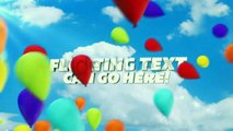 Floating Balloons and Text | Cinema 4D Template | Project Files - Videohive