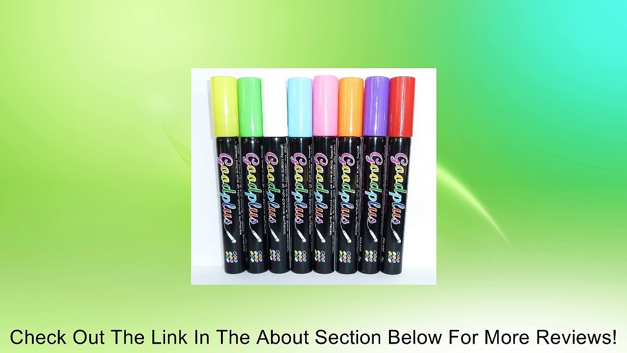 MyLine Fluorescent Marker Pen 8 Colors/set for LED Writing Menu Board