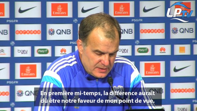 PSG 2-0 OM : la réaction de Bielsa