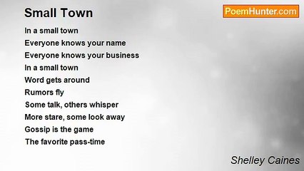 Shelley Caines - Small Town