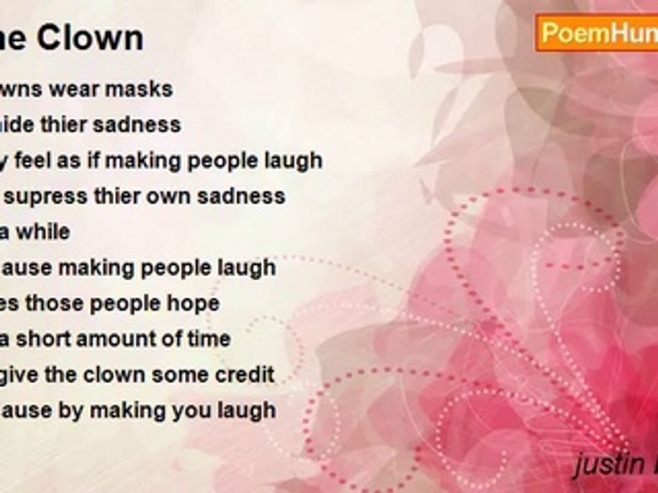 justin byerline - The Clown