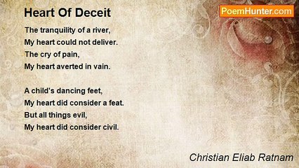 Christian Eliab Ratnam - Heart Of Deceit