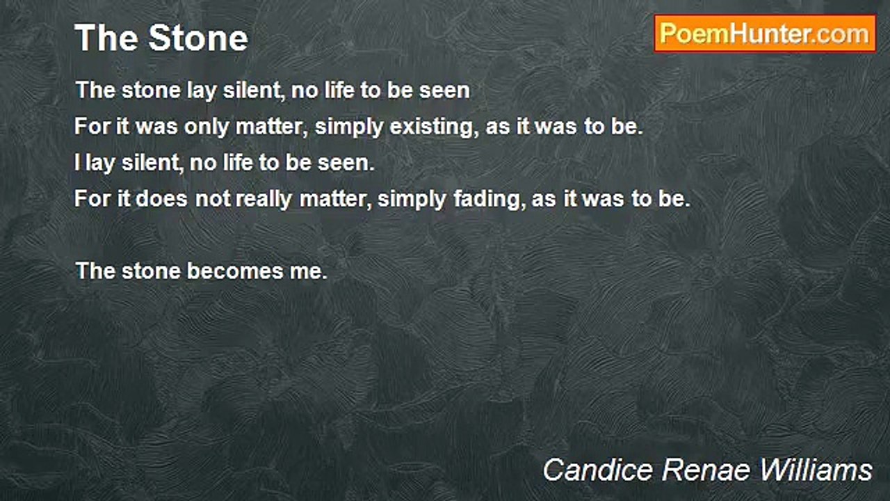 Candice Renae Williams - The Stone