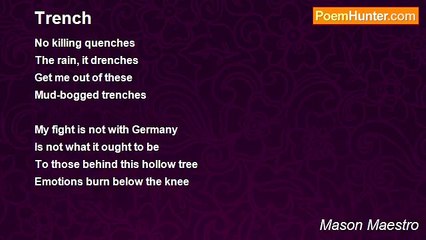 Mason Maestro - Trench