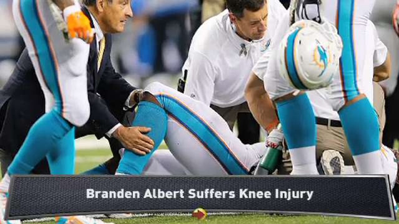 Abramson: Albert Injured as Dolphins Fall