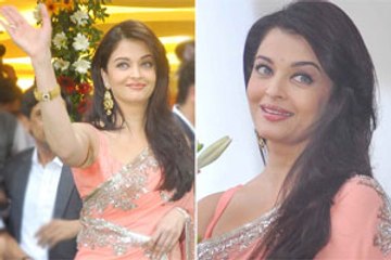 Stunner Aishwarya Rai Bachchan goes traditional