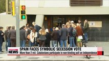 Catalonians in Spain vote in non-binding poll on secession