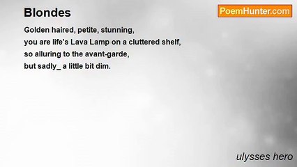 ulysses hero - Blondes