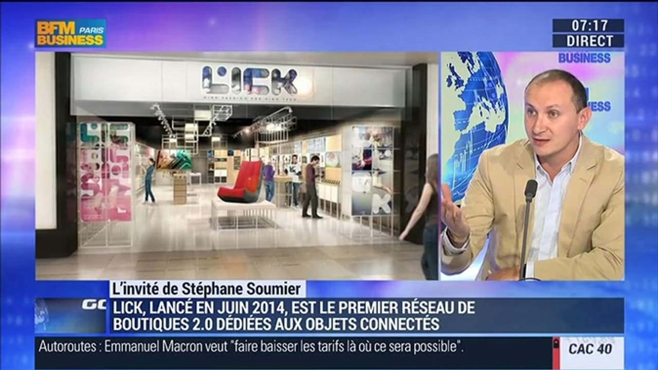 Lick: la première chaine de magasins dédiée aux objets connectés: Stéphane Bohbot - 10/11