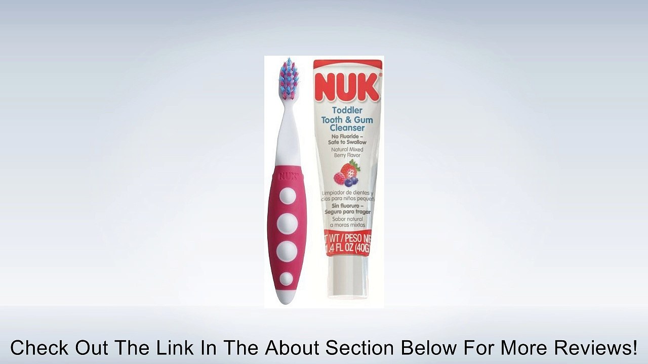 NUK Toddler Tooth and Gum Cleanser, 1.4 Ounce Review