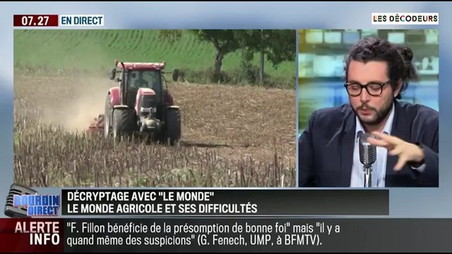 Les Décodeurs du Monde : Le monde agricole français en chiffres - 10/11