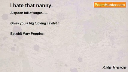 Kate Breeze - I hate that nanny.
