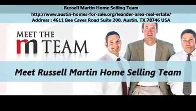 Russell Martin Home Selling Team Leander Texas Homes for Sale