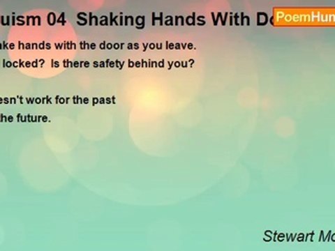 Stewart McKenzie - Truism 04 Shaking Hands With Doors