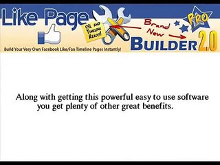 Facebook Like Page Builder Review- Fan Page Builder