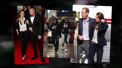 Les couples de stars avec des tenues assorties