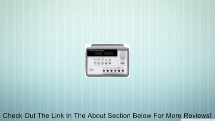 AGILENT TECHNOLOGIES E3631A BENCH POWER SUPPLY, +6V / +25V / -25V Review