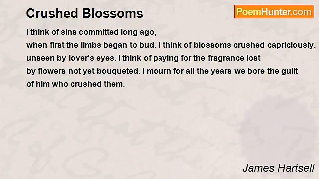 James Hartsell - Crushed Blossoms