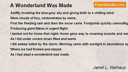 Janet L. Niehaus - A Wonderland Was Made