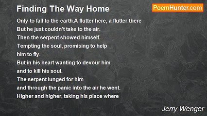 Jerry Wenger - Finding The Way Home