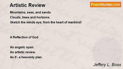 Jeffery L. Boss - Artistic Review