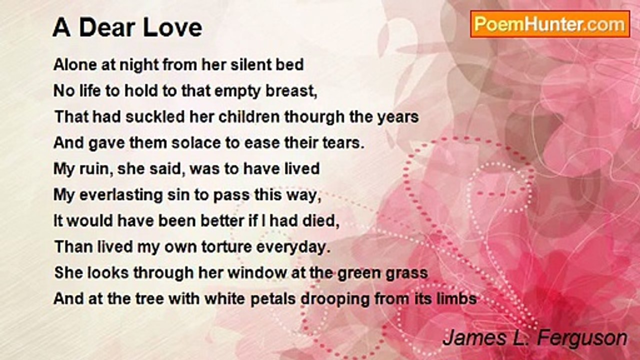 James L. Ferguson - A Dear Love