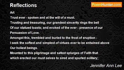 Jennifer Ann Lee - Reflections