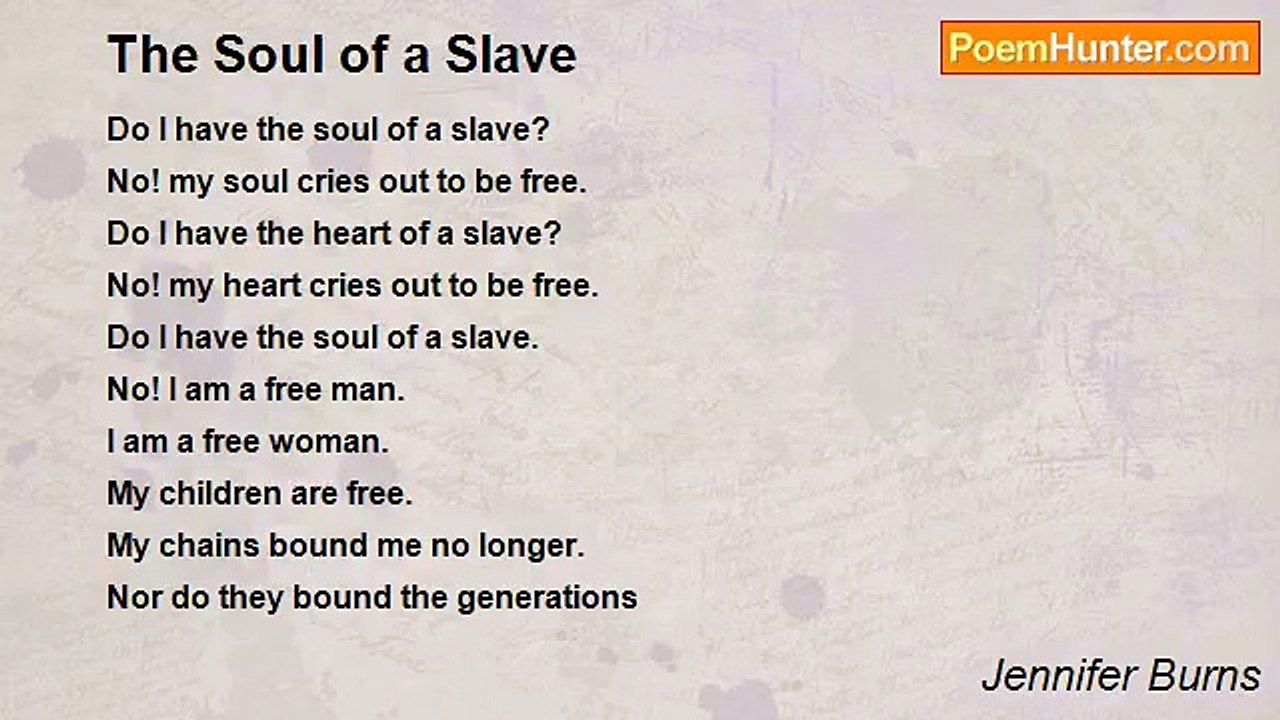 Jennifer Burns - The Soul of a Slave