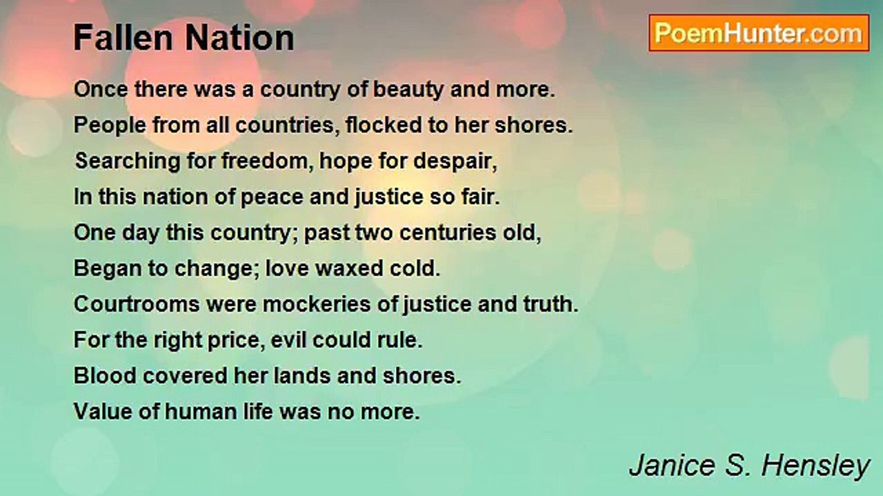Janice S. Hensley - Fallen Nation