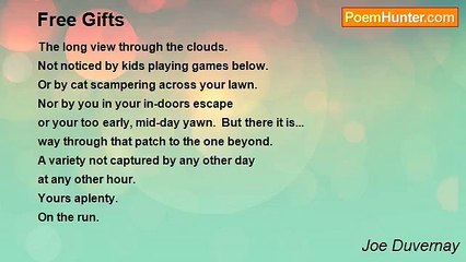 Joe Duvernay - Free Gifts