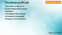 Joan Al-Salihi - The Essence Of Life