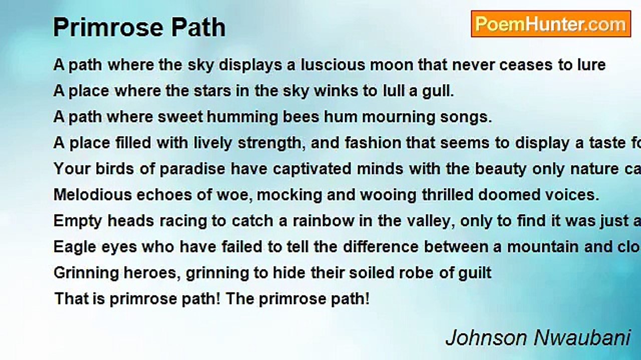 Johnson Nwaubani - Primrose Path