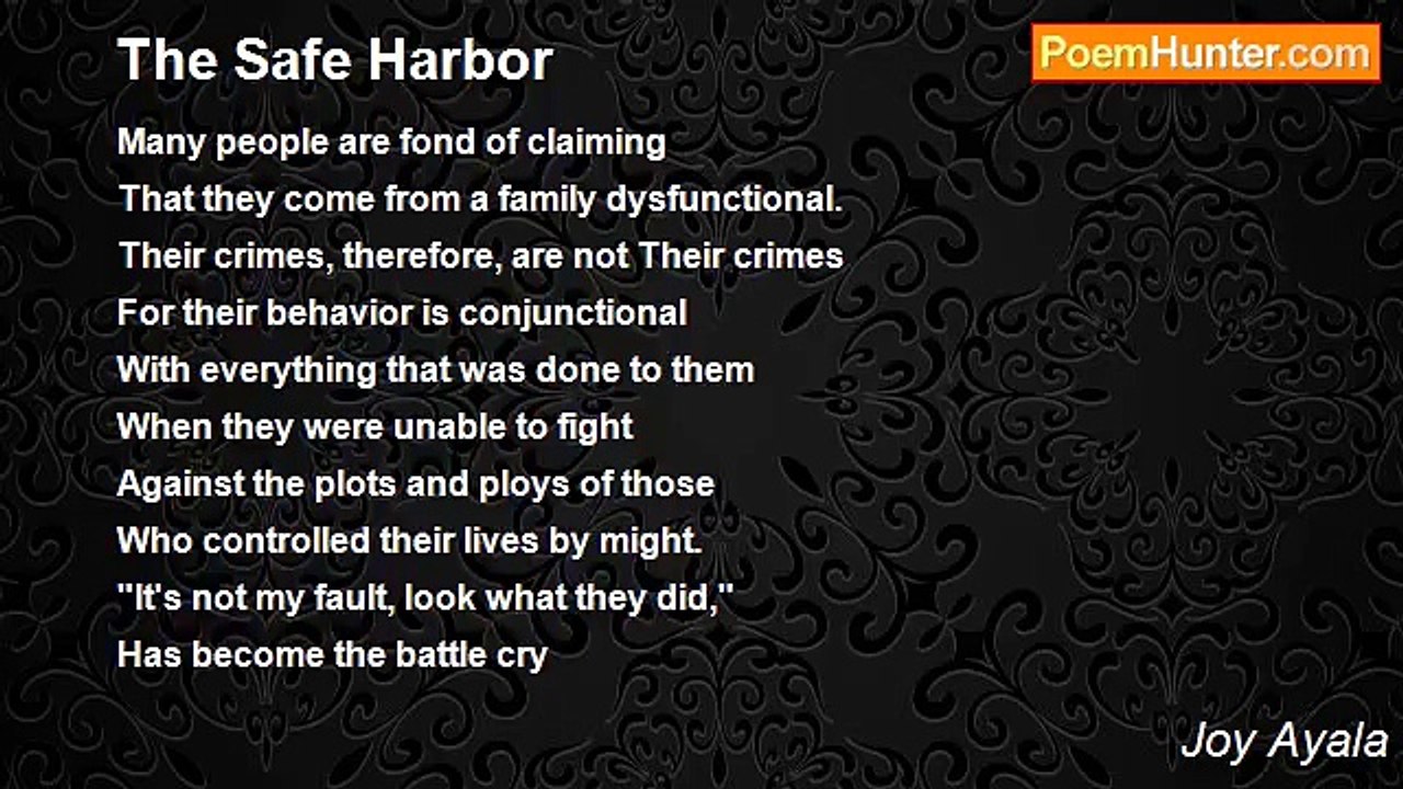Joy Ayala - The Safe Harbor