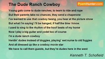 Kenneth T. Schofield - The Dude Ranch Cowboy