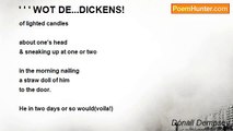Dónall Dempsey - ' ' ' WOT DE...DICKENS!