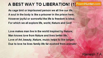 Ramesh T A - A BEST WAY TO LIBERATION! (1)