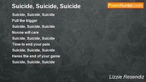Lizzie Resendiz - Suicide, Suicide, Suicide