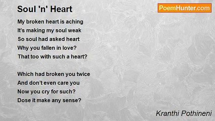 Kranthi Pothineni - Soul 'n' Heart