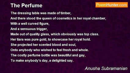 Anusha Subramanian - The Perfume