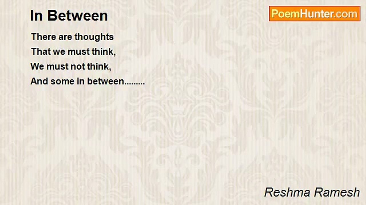 Reshma Ramesh - In Between