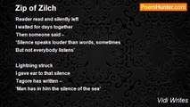 Vidi Writes - Zip of Zilch