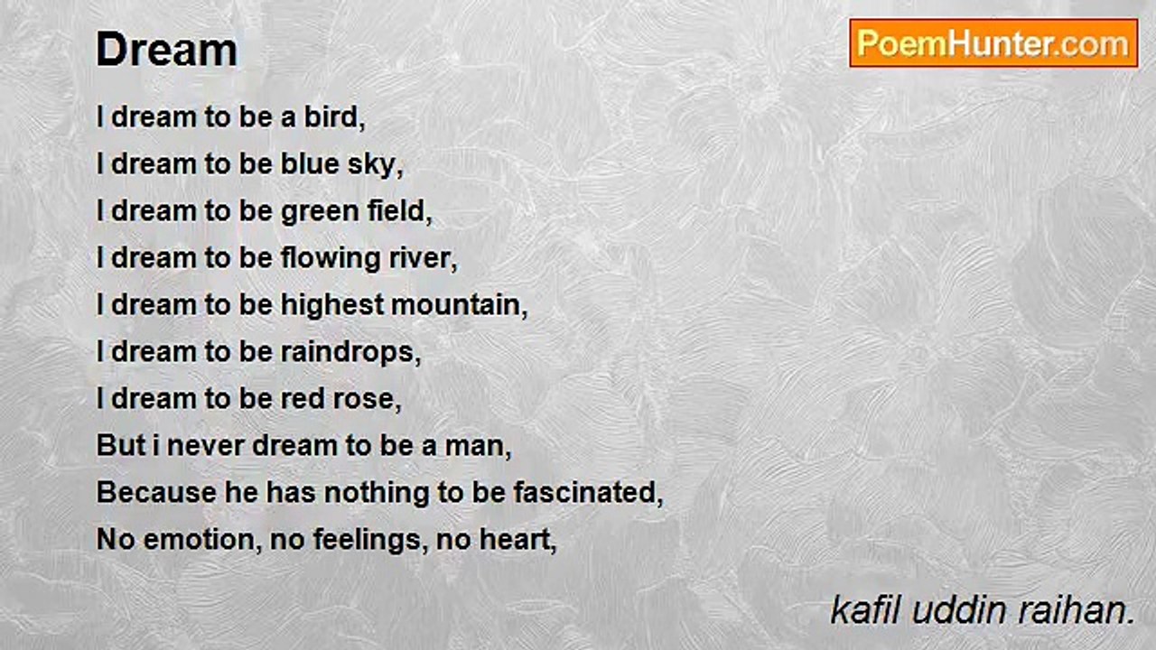 kafil uddin raihan. - Dream