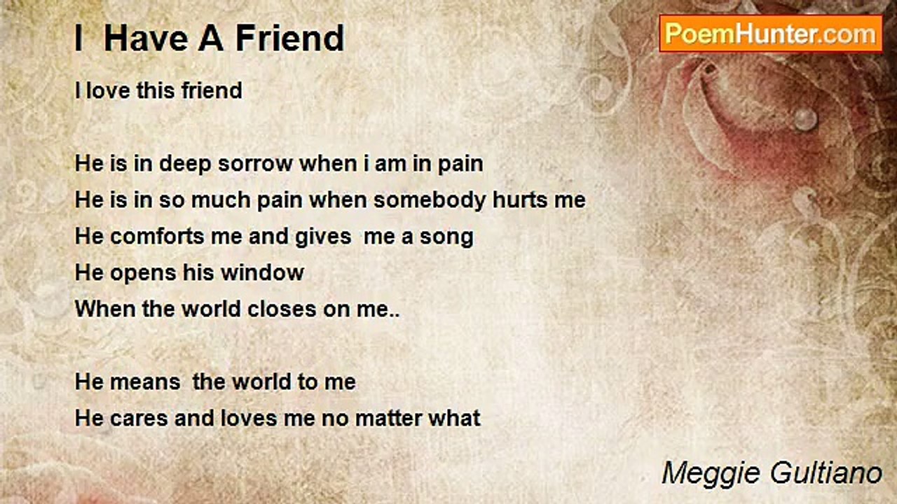 Meggie Gultiano - I  Have A Friend