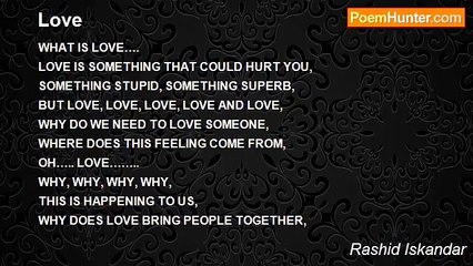 Rashid Iskandar - Love